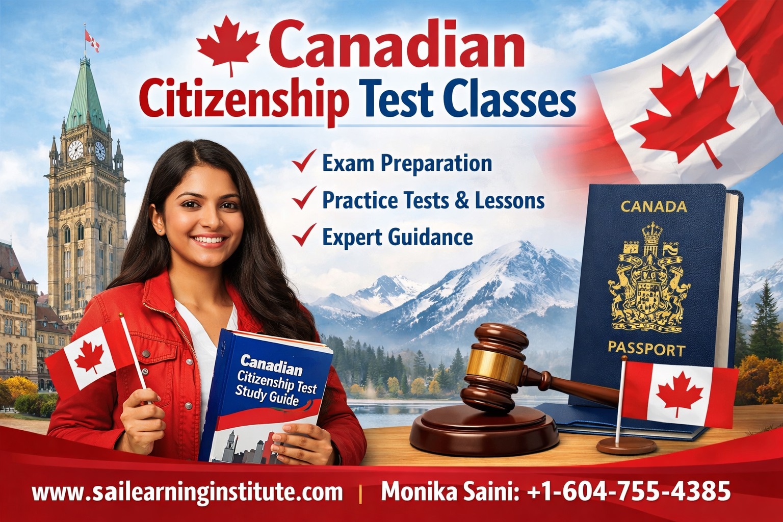 Canadian citizenship test classes