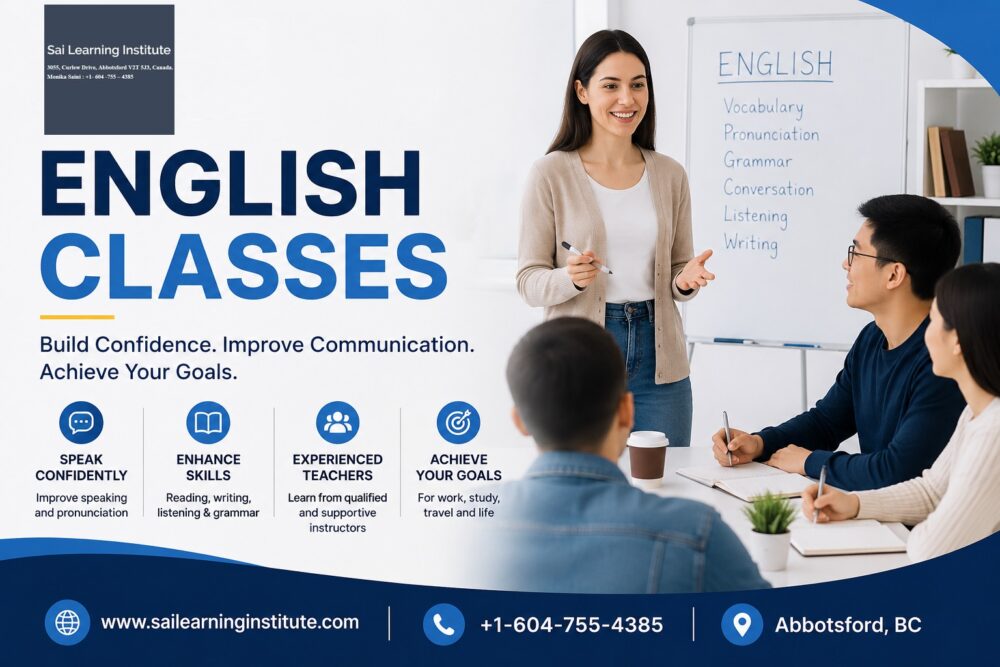 English Classes in Abbotsford