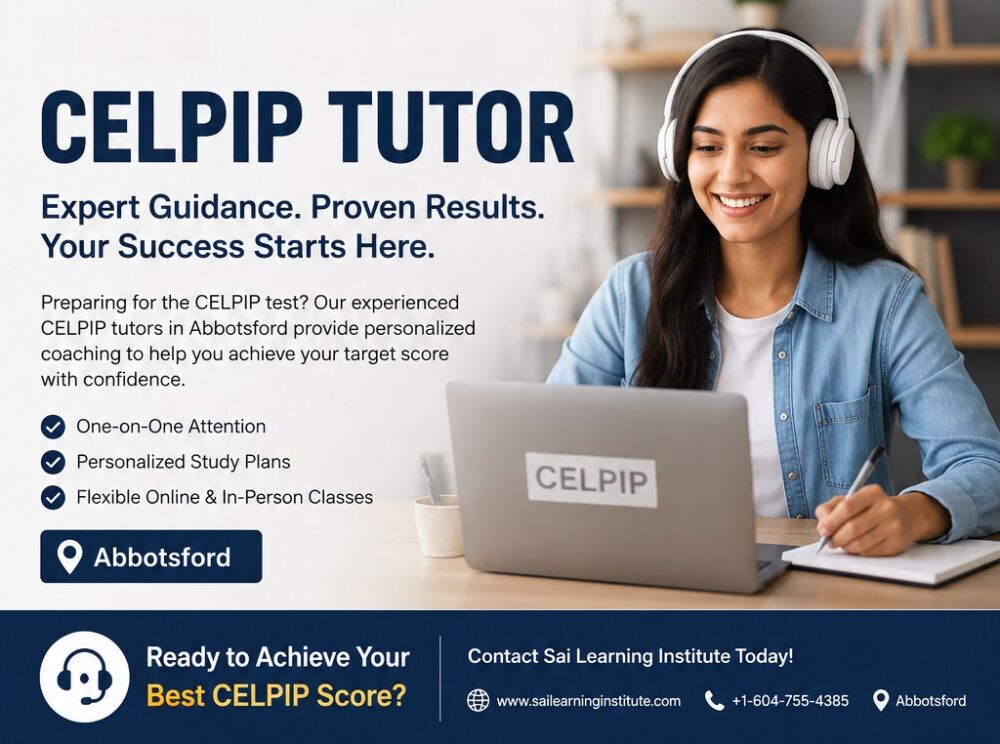CELPIP Tutor in Abbotsford