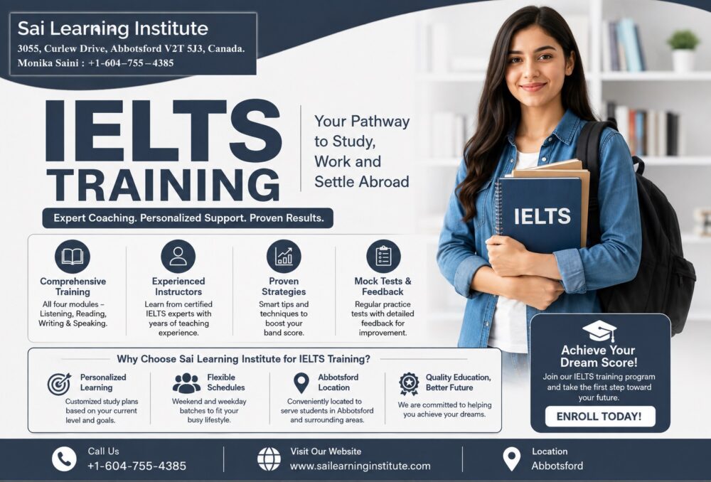 IELTS Training in Abbotsford
